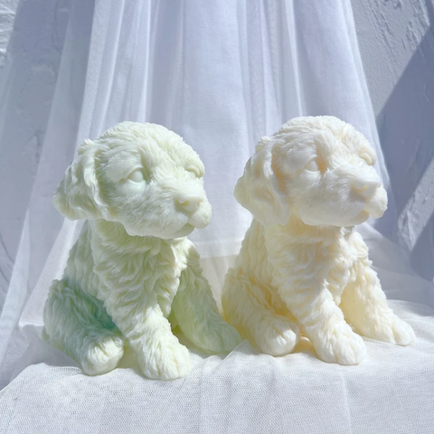 Molde Perro Pudle Jumbo 3D