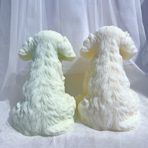Molde Perro Pudle Jumbo 3D