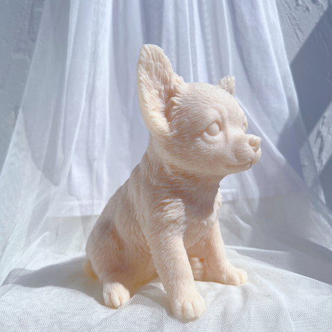 Molde Perro Chihuahua Cachorro 3D