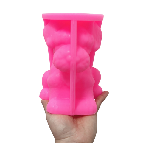 Molde Cachorro Schnauzer 3D Jumbo