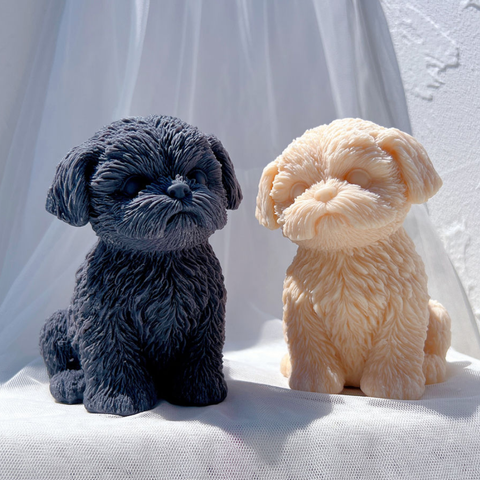 Molde Perro Shih Tzu 3D Jumbo