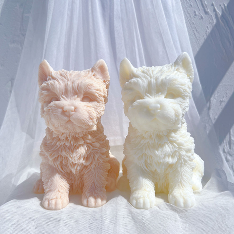 Molde Perro Yorkie 3D Grande