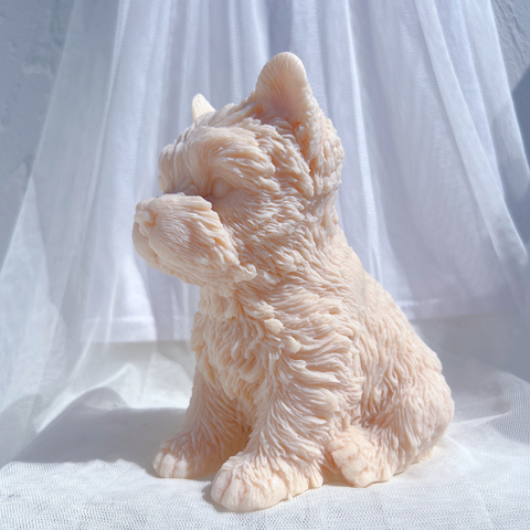 Molde Perro Yorkie 3D Grande