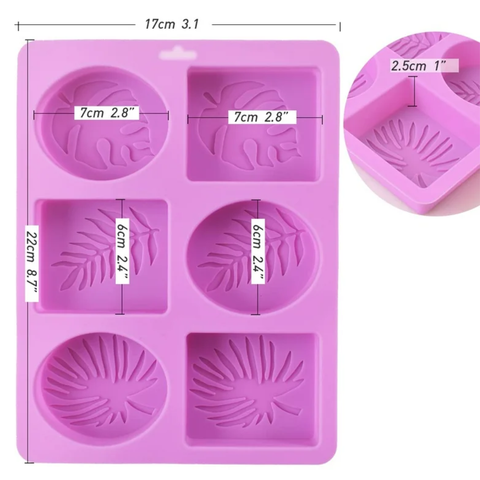 Molde Jabonero Monsteras