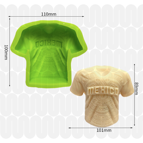 Molde Playera México 2D
