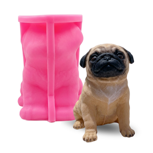 Molde Pug Jumbo 3D