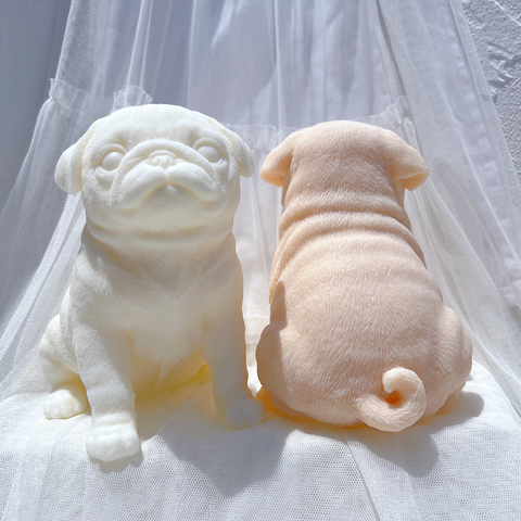 Molde Pug Jumbo 3D