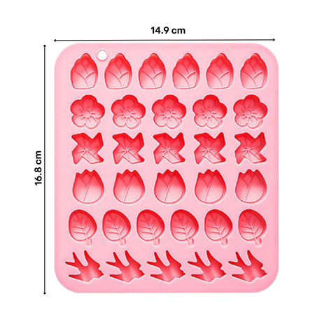 Molde Rehilete y Flores