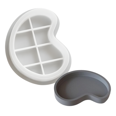 Molde Bandeja Resina Irregular