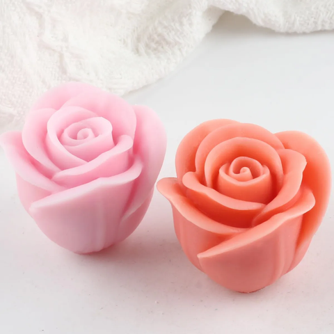 Molde Rosa Botón 5.7 cm 3D