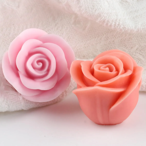 Molde Rosa Botón 5.7 cm 3D