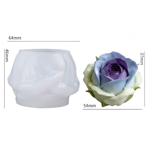 Molde Rosa Europea