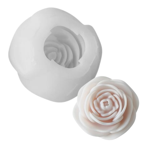 Molde Rosa Inglesa 3D