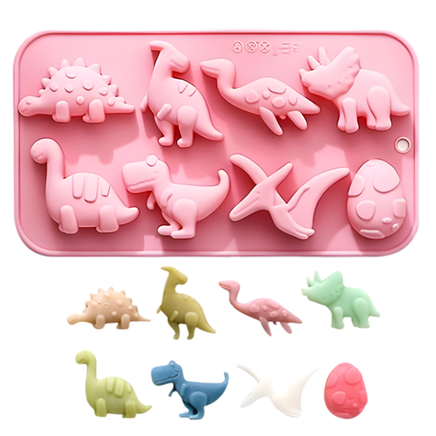 Molde 8 Dinos Reposteros