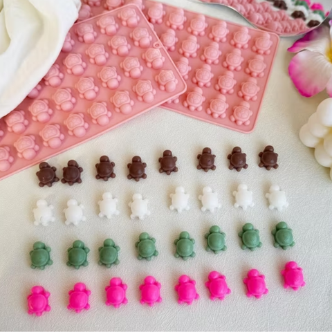 Molde 36 Tortugas Pequeñas