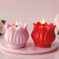 Molde Vela Tulipán 3D