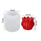 Molde Vela Tulipán 3D