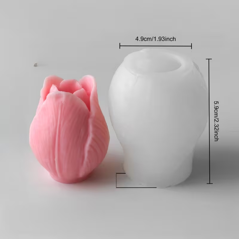 Molde Tulipán en Botón Chico