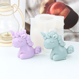 Molde Unicornio 3D Chico