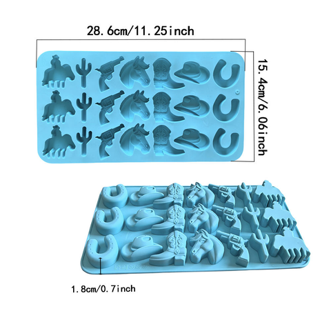 Molde Vaquero 21 Cavidades