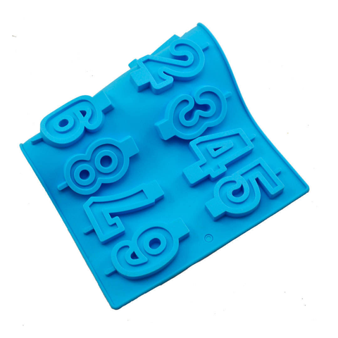 Molde Velas Números Cumpleaños