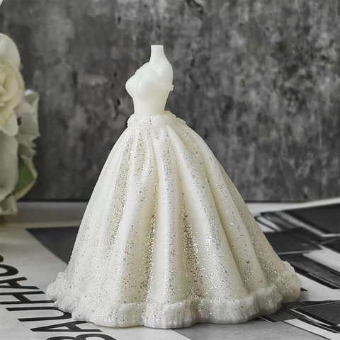 Molde Vestido Princesa 3D