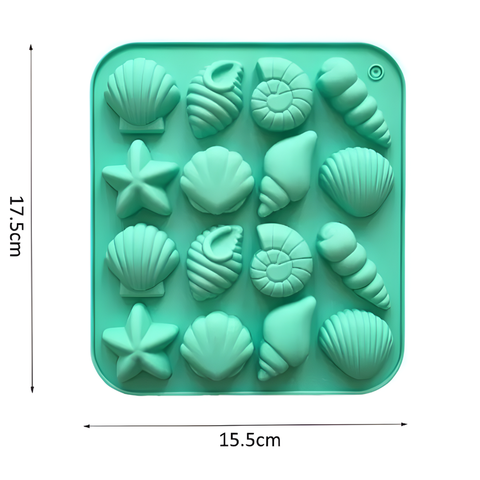 Molde Figuras Vida Marina