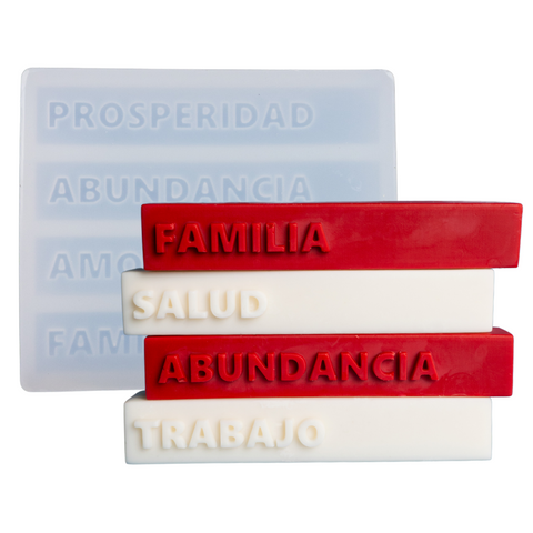 Set Moldes 12 Deseos para Velas de 14 cm