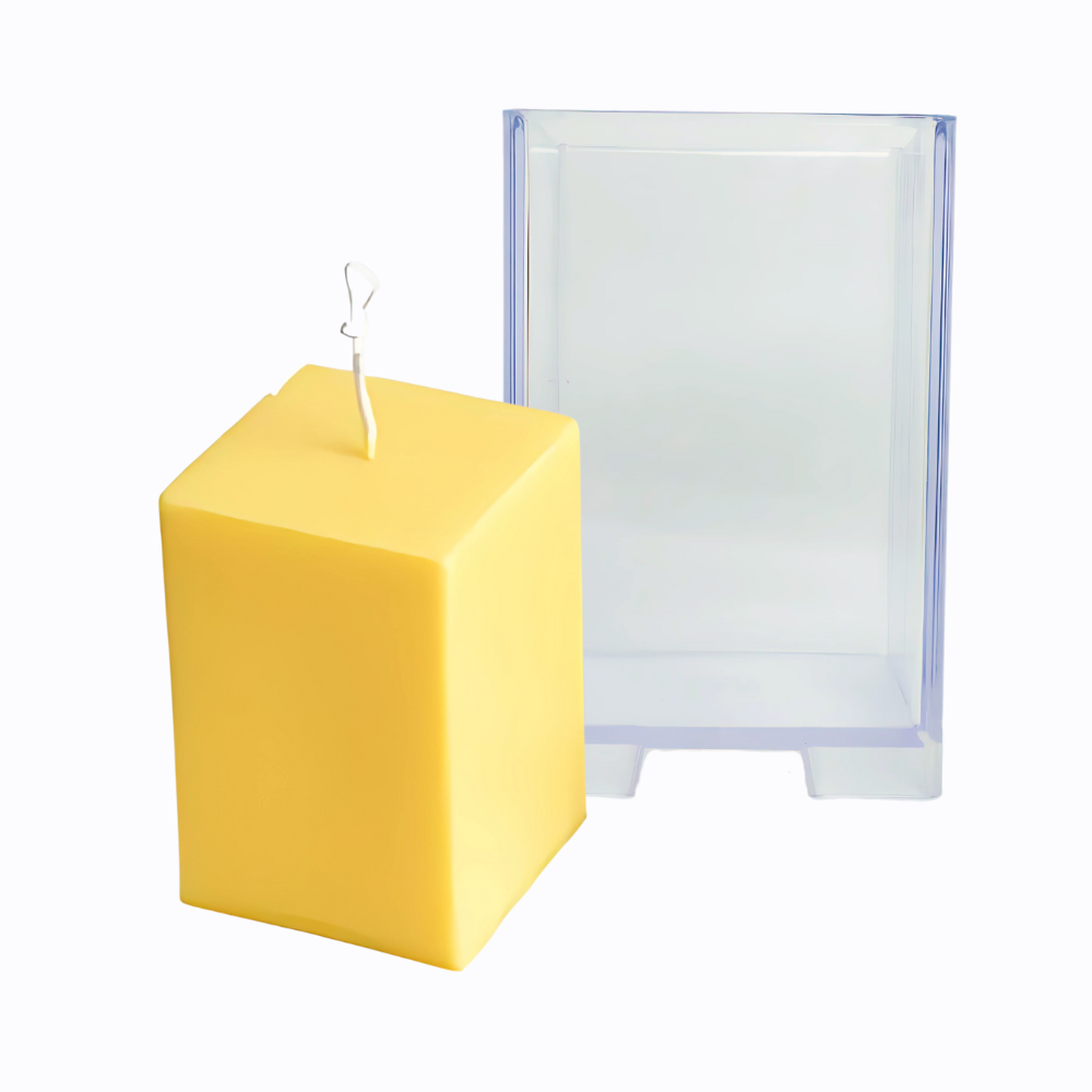 Moldes para Vela Acrílico Modernos Cuadrados 7.7x11.6 cm