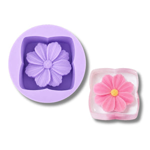 Molde de Silicón para Encapsulado de Flor