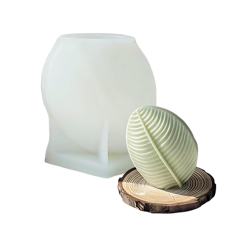 Molde para vela de Hoja 3D
