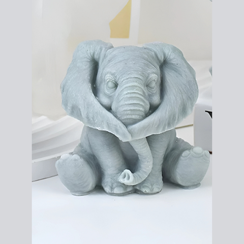 Molde Elefante No Oigo 3D