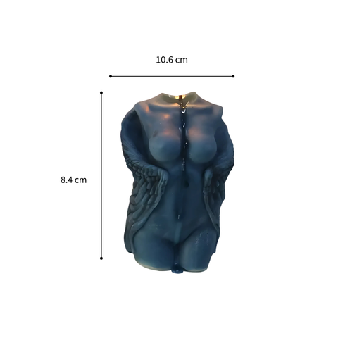 Molde 3D Mujer con Alas Escultura