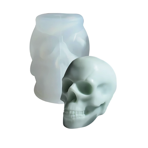 Molde Cráneo Grande 3D