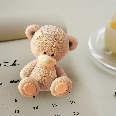 Molde De Oso De Peluche Picioso Vela 3D