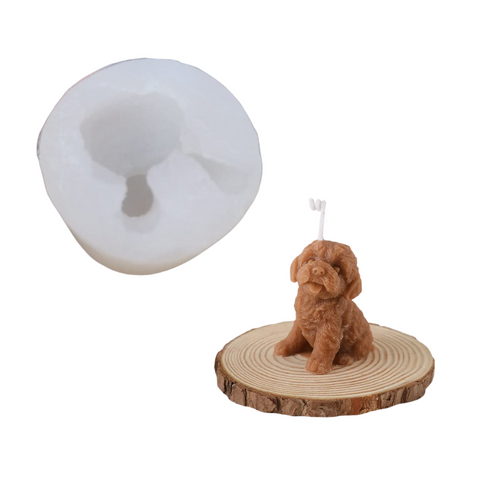 Molde Perro Bien Portado 3D