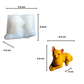 Molde Perro Chihuahua 3D Vela