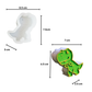 Molde Rex 3D Dino para Velas