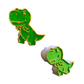 Molde Rex 3D Dino para Velas