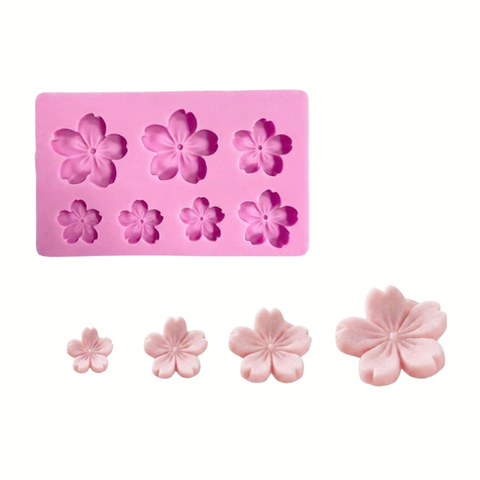 Molde 3D Flor chica para Vela