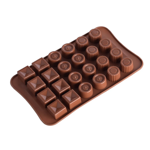 Molde Chocolatero Mix 3 Diseños