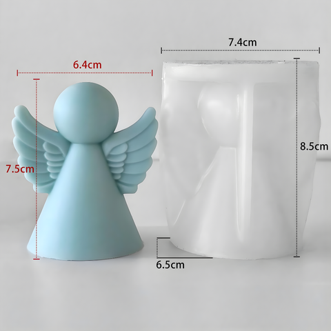 Molde Angel de la Paz 3D