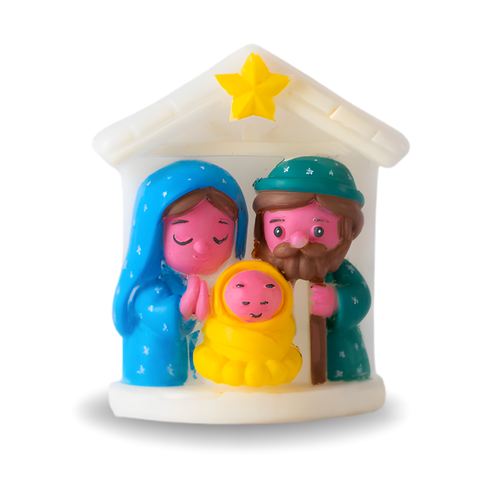 Molde Choza Nacimiento Natividad 2D