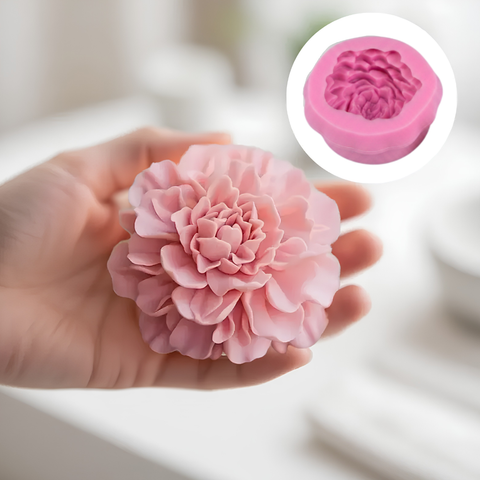 Molde Flor Aérea 3D para Velas