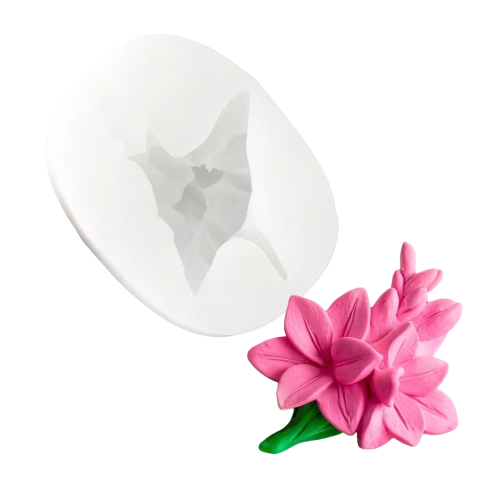 Molde Flor Lirio