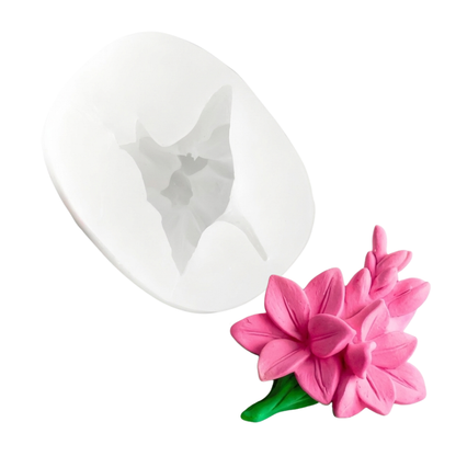 Molde Flor Lirio