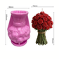 Molde para Vela 3D Ramo de Rosas.
