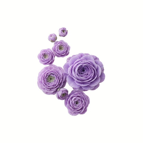 Molde 3D Flor Peonia doble para Velas.