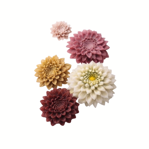 Molde Flor 3D Margarita para Velas.