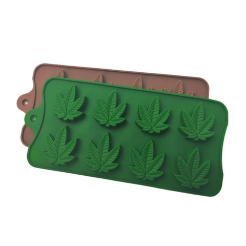 Molde Hojas Weed